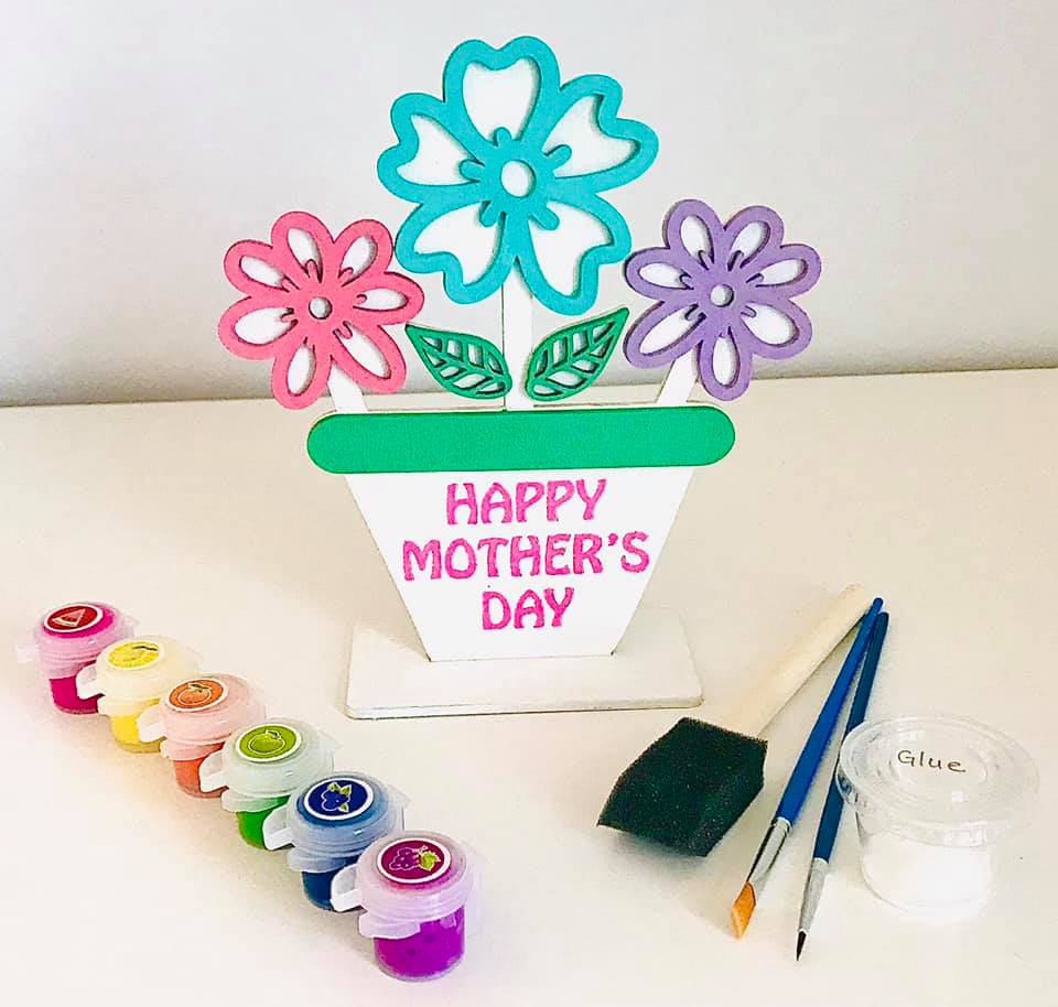 DIY Mother's Day Flower Pot Kit