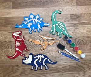 DIY Dinosaur Bone Puzzle