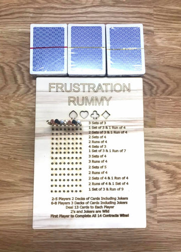 Frustration Rummy Game