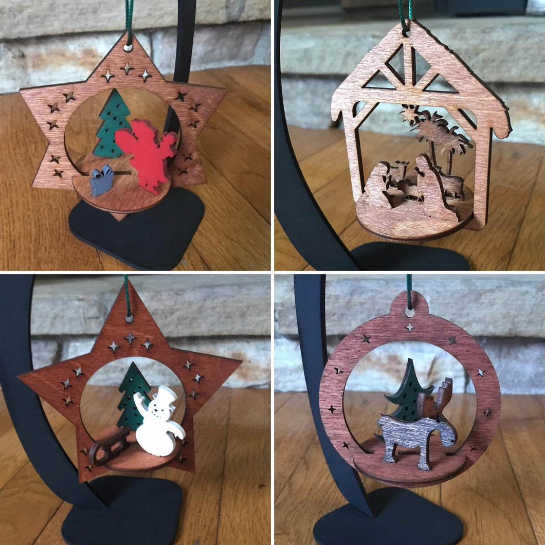 3D Christmas Ornaments