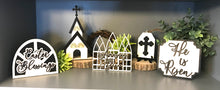 Load image into Gallery viewer, DIY Christian Easter shelf décor or tiered tray set