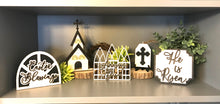 Load image into Gallery viewer, DIY Christian Easter shelf décor or tiered tray set