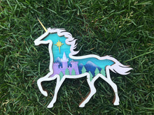 Load image into Gallery viewer, DIY 3D Layered Unicorn