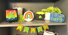 Load image into Gallery viewer, St Patrick&#39;s Day Shelf Décor Or Tiered Tray Décor