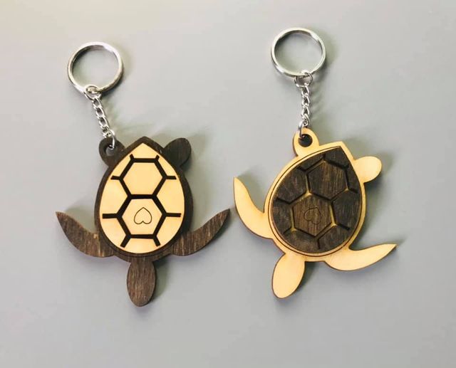 Turtle Keychain